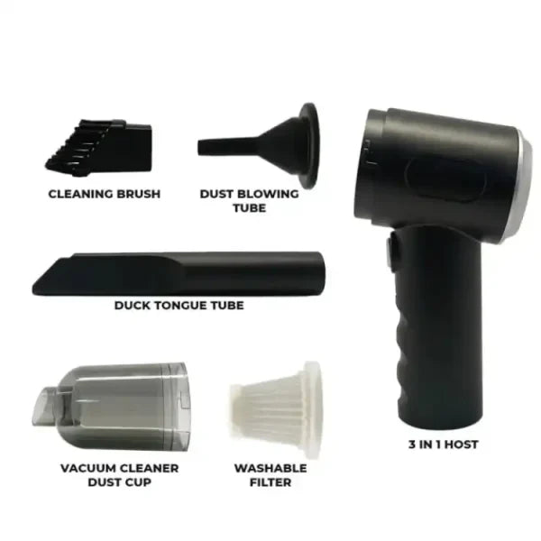 3-in-1 Portable Wireless Vacuum Cleaner