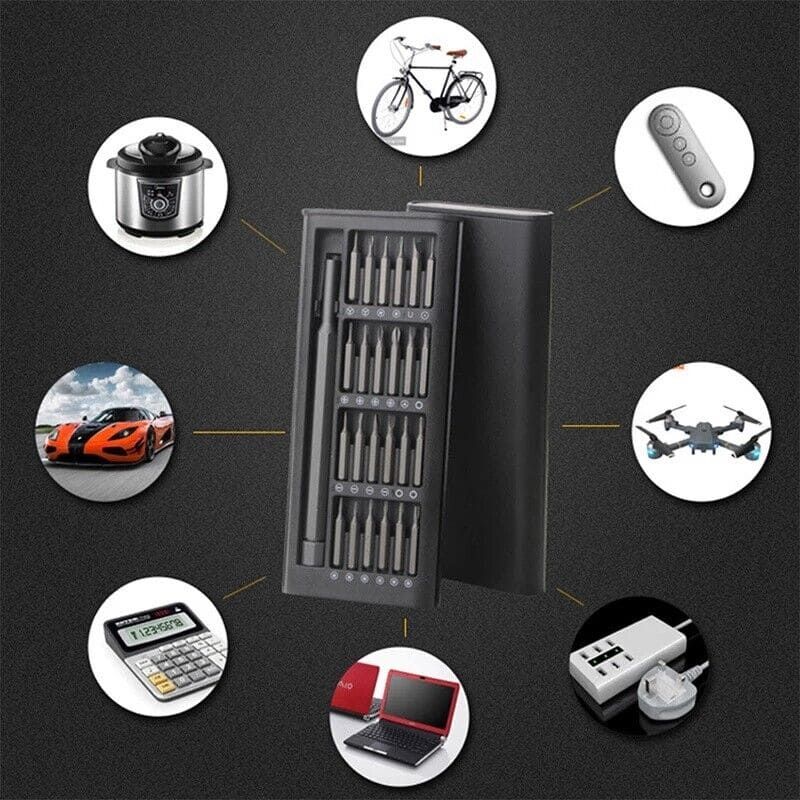Magnetic Repair Tool Kit with Aluminum Storage Case