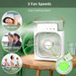 4-In-1 Multi-Function Air  Cooling  USB Fan With 7-Color Night Light...